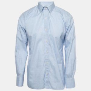 Mens Tom Ford Button Down Dress Shirt - Light Blue